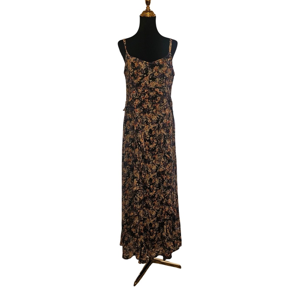 Spencer Jeremy‎  Floral Ruffle Maxi Dress - Picture 2 of 7